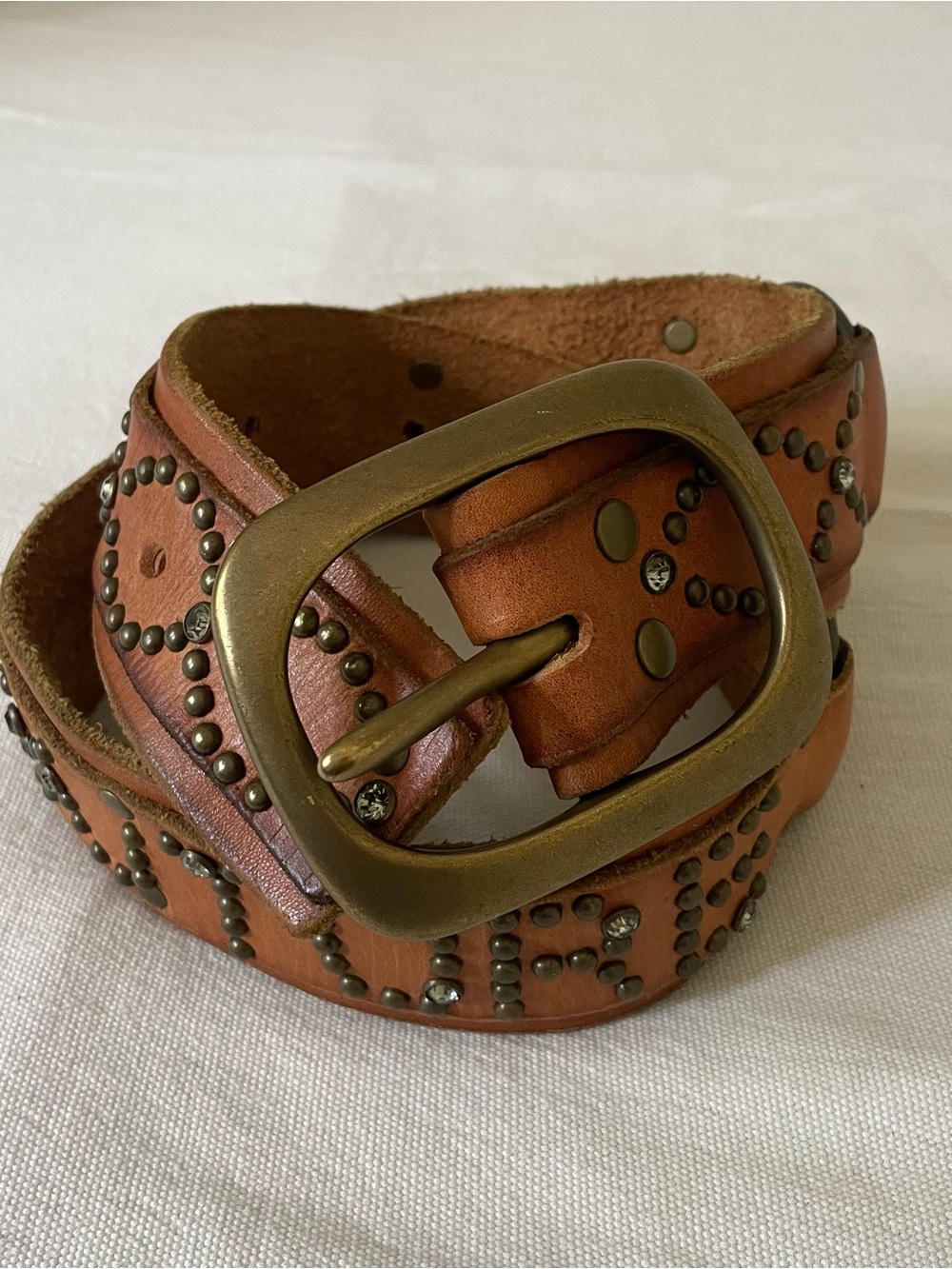 🤎 Juicy Couture Y2K Genuine Leather Belt